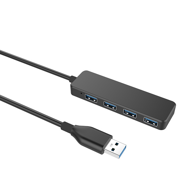 USBHUB One-Pull Quadsplitter Tipo-CUSB - Hub de extensión Negro Multi-Interfaz Multifunción