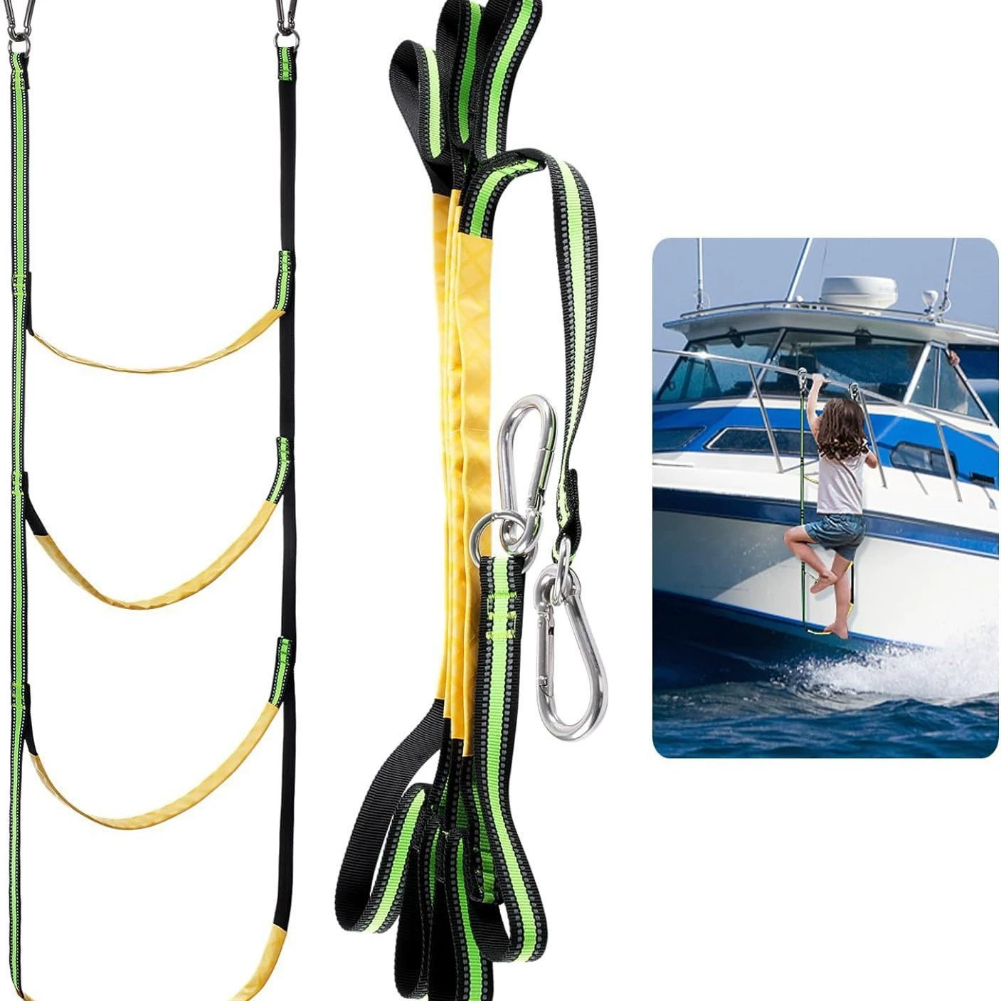 Новая резиновая лодка специально для посадки на мягкую лестницу надувная лодка