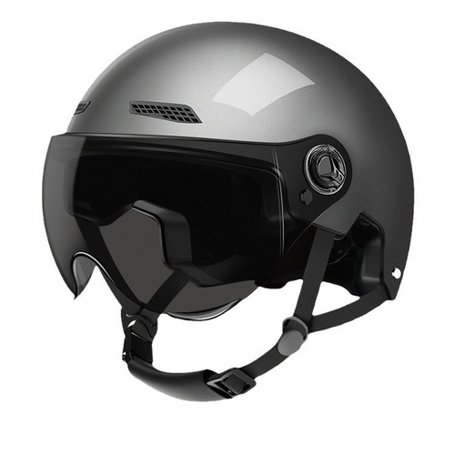 New National Standard Electric Bike Helmet for Men and Women, Summer and Winter Universal Electric Scooter Motorcycle Helmet Safety Hat High Definition Half Helmet