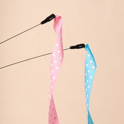 Wholesale ribbon type cat funny sticks Amazon cross-border cat funny sticks cat interactive self-pleasure cat toys cat supplies