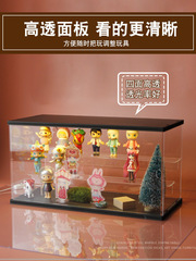 Acrylic Display Box Pop Mart Blind Box Dorm Dust Cover Molly Storage Display Stand