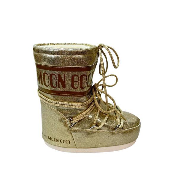 Winter non-slip keep warm ski high boots with shoelaces platform