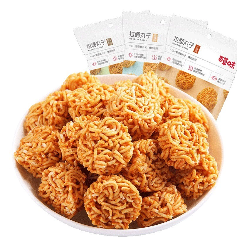 Шарики рамэн со вкусом Baicao, 50 г, пряный вкус/вкус турецкой/мексиканская говядина, размер коробки, 40 упаковок, хрустящая лапша со знаменитостями в Интернете