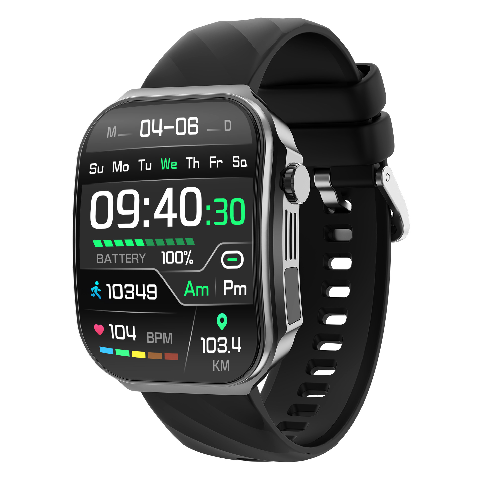 Cross-border New U15 Curved Screen Smart With Bright Flashlight, Call Function, Step Counting, Blood Oxygen Monitoring,_voghion.com
