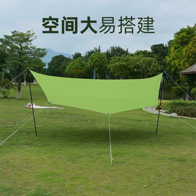 anti-ultraviolet beach silver-coated octagonal – Çadırlar