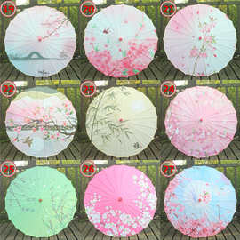 古典油纸伞复古跳舞表演工艺伞影视摄影中国风花伞江南装饰道具园