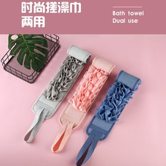 メーカー卸売新しいバスフラワー、ロングバスタオル、バスアメニティ、バスフォーム、両用バスタオル
