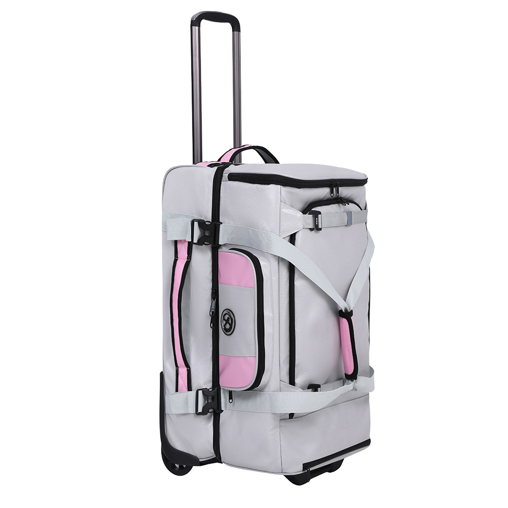 ТПУ светло-серый розовый 100л (можно носить на плечах или вставить)-0см