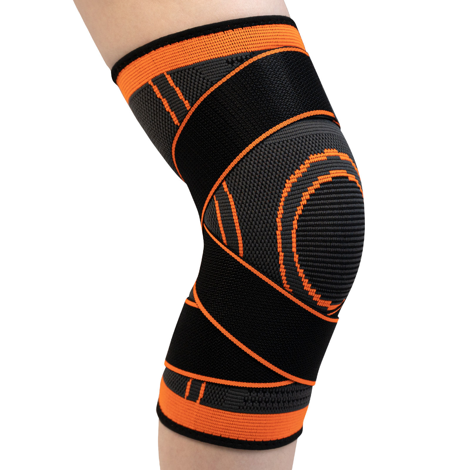 Rodillas de baloncesto para hombres y mujeres al aire libre correr rodillas de bicicleta caliente fitness antideslizante prensado rodillas al por mayor