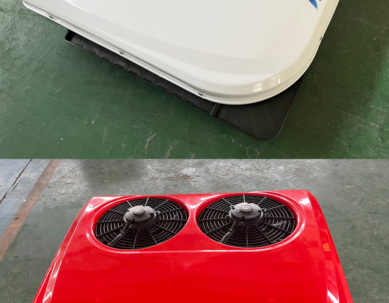 12V24V Parking Air Conditioner, Vehicle-Mounted Inverter Cooling and Heating Air Conditioner, Truck and Construction Vehicle Heating and Cooling Vehicle Air Conditioner