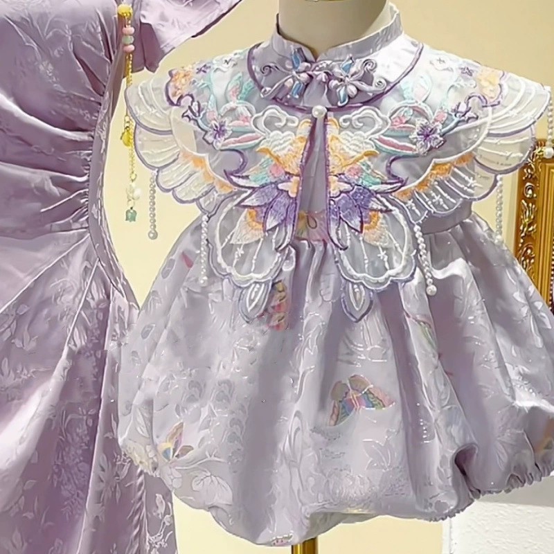 Осенне-зимняя новая одежда для собак и кошек, новый китайский стиль, чонсам, Тедди, Бишон, Шнауцер, для собак малых и средних пород