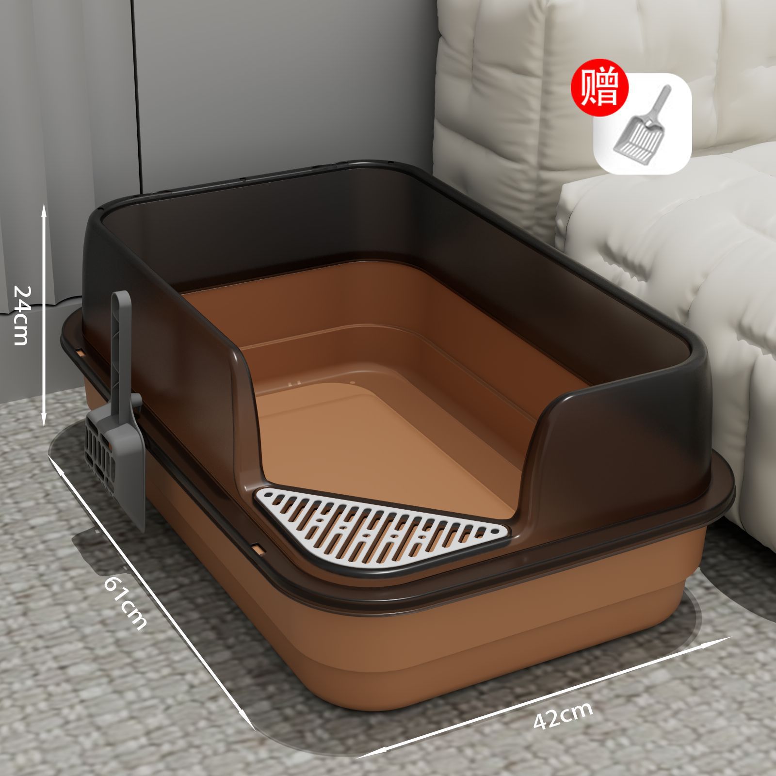 커피 브라운(대형)