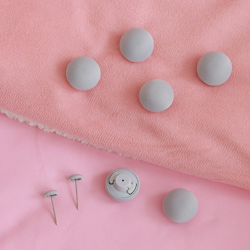 Duvet cover securing clips set, transparent pins included, home bedding accessory