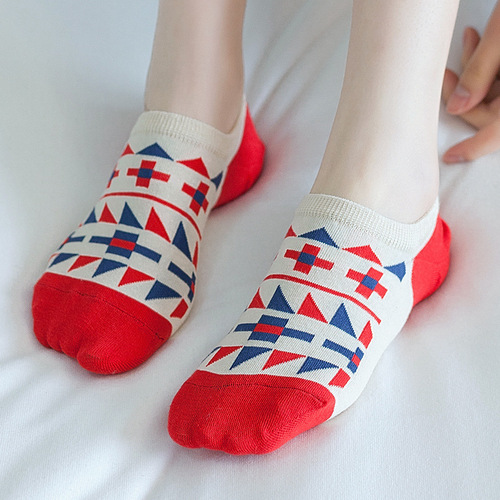 Women's and Men's Invisible Ankle Socks, Summer Thin Silicone Non-Slip Socks, Wholesale Short Socks for Summer