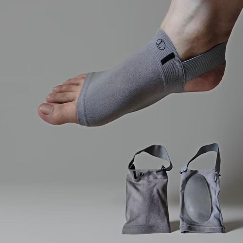 Flat Arch Collapse Support Pad with Rear Drag Bandage Arch Sports Foot Pad Support Foot Arch Socks