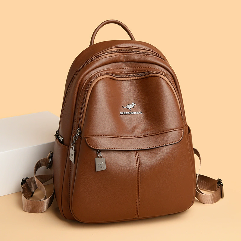 Backpack, shoulder bag for leisure, universal capacious travel school bag for traveling