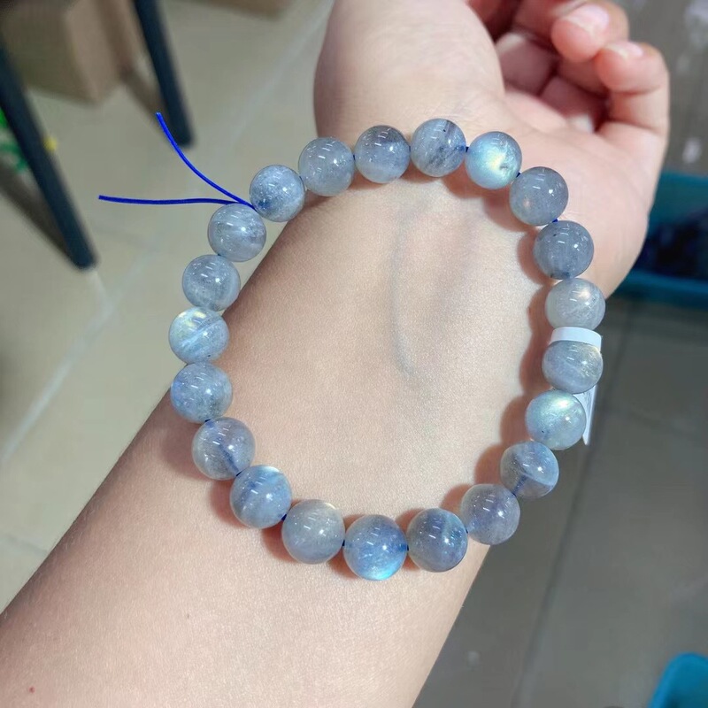 Donghai Factory Wholesale Natural Lavolite Single Ring Bracelet Simple Atmospheric Men's and Women's Jewelry Birthday Gift