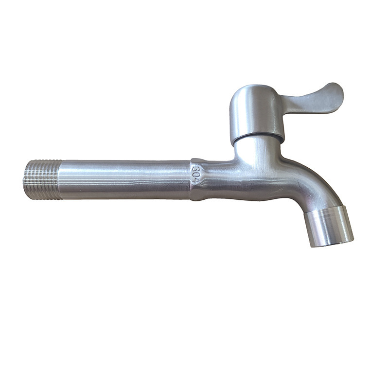 304 acero inoxidable rápido grifo de apertura 4 puntos pequeño grifo ingeniería transfronteriza al por mayor auténtico anti-corrosión a prueba de óxido grifo