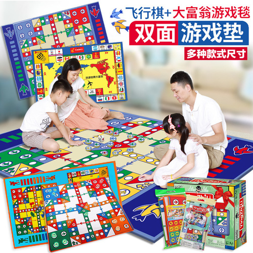 Huaying foldable baby crawling mat thickened baby living room home crawling mat children's foam floor mat with edges