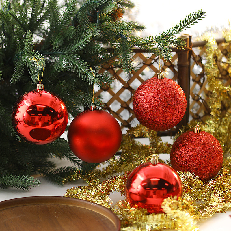 Navidad brillante colgante colgante bola colgante árbol de Navidad decoración colgante galvanizado Navidad decoración de Año Nuevo accesorios diy
