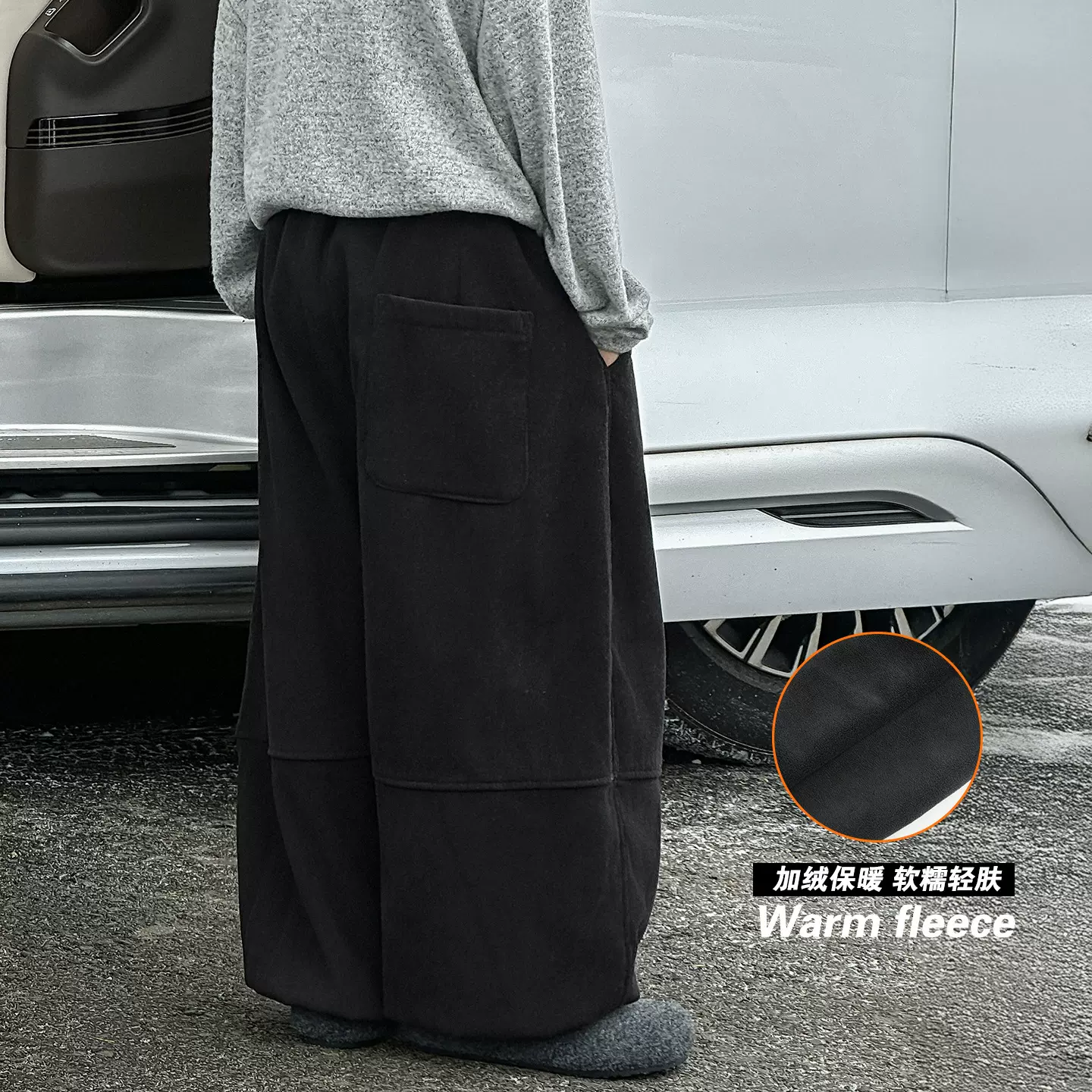 棉小铺童装男童卫裤儿童秋季韩版2025新款加绒保暖童装灯芯绒裤子