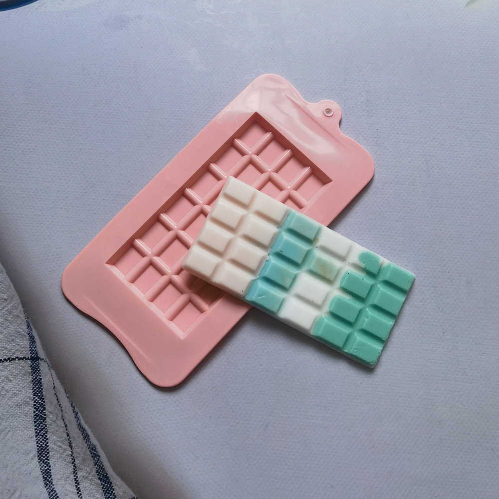 24 chocolate 465 galletas molde de silicona pastel helado pudín molde de postre jabón utensilios de cocción