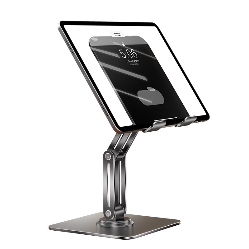 タブレットホルダー 360 ° 回転リフティングポータブル折りたたみ ipad タブレットサポートフレーム怠惰なデスクトップ卸売に適しています|undefined