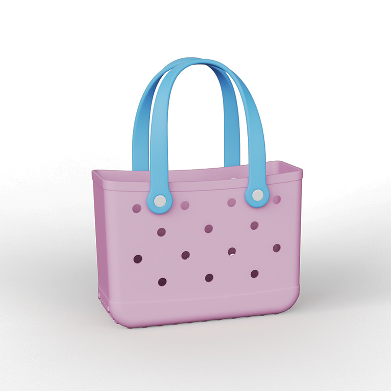 파란색과 분홍색