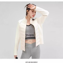 羽绒服女2025新款秋冬季运动休闲短款轻薄上衣保暖时尚立领羽绒服