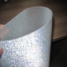 厂家直供PET灯饰灯罩PVC片材荧光棒灯片透明圣诞反光PC满天星胶片