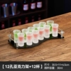12S black base * 12 pieces 30ml (frosted)