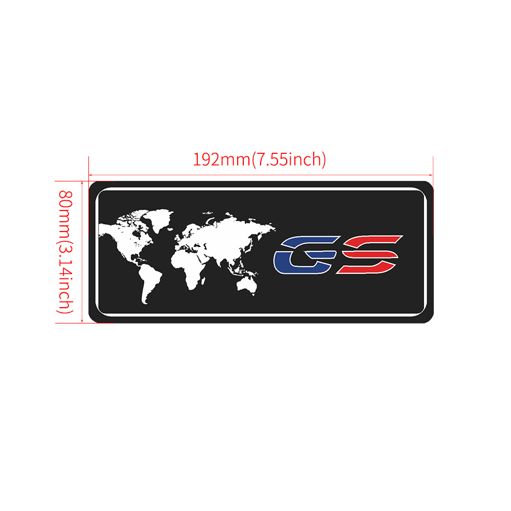 Adhesivo reflectante para BMW R1200 R1250GS ADV F800 F700 F750 Decoración del maletero