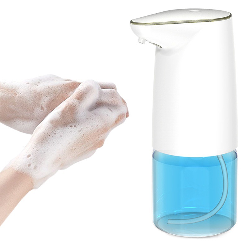 Dispensador de jabón inteligente con sensor de carga, máquina de lavado de manos tipo espuma, dispensador de jabón vertical sin contacto para hoteles con varios niveles