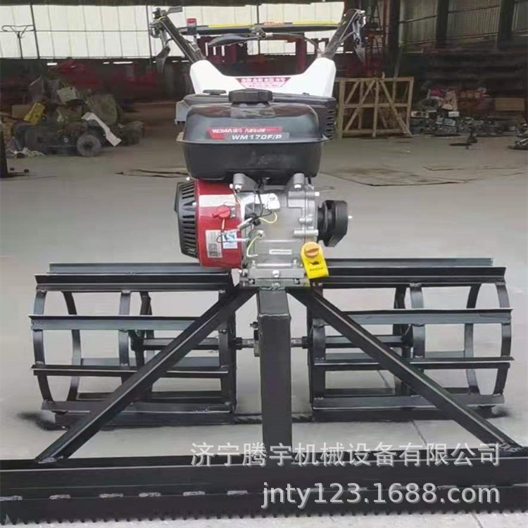 手推式混凝土扒灰机 滚笼扒灰机供应 滚笼摊铺扒灰机价格