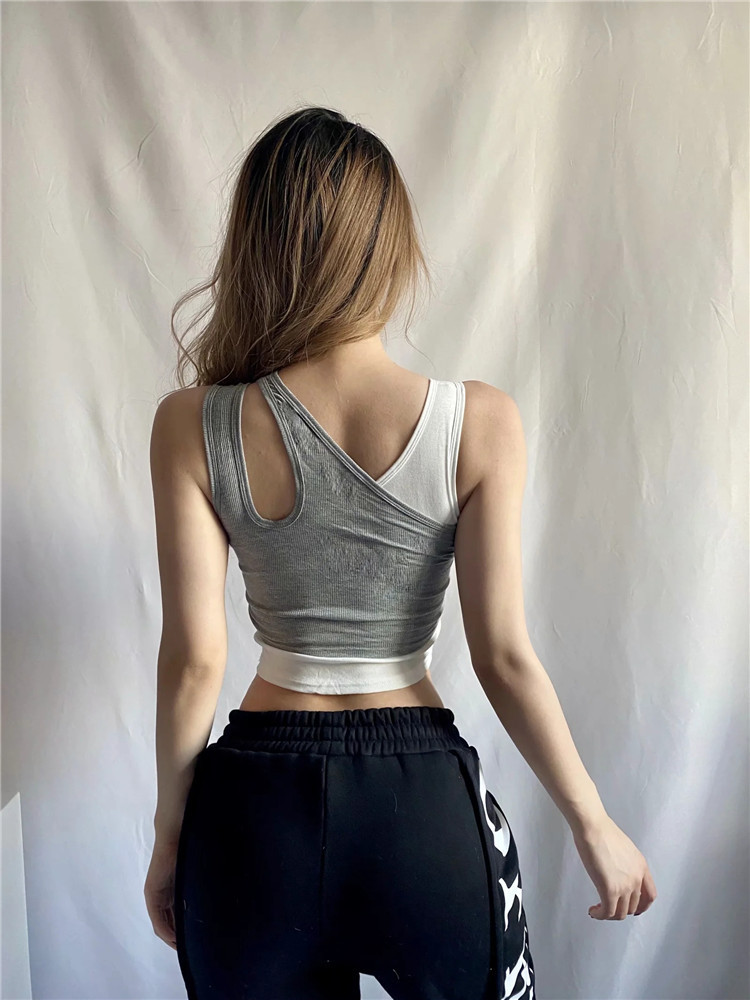 casual two-piece small vest NSLD27786