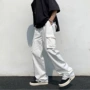 薄款ph多袋宽松长裤