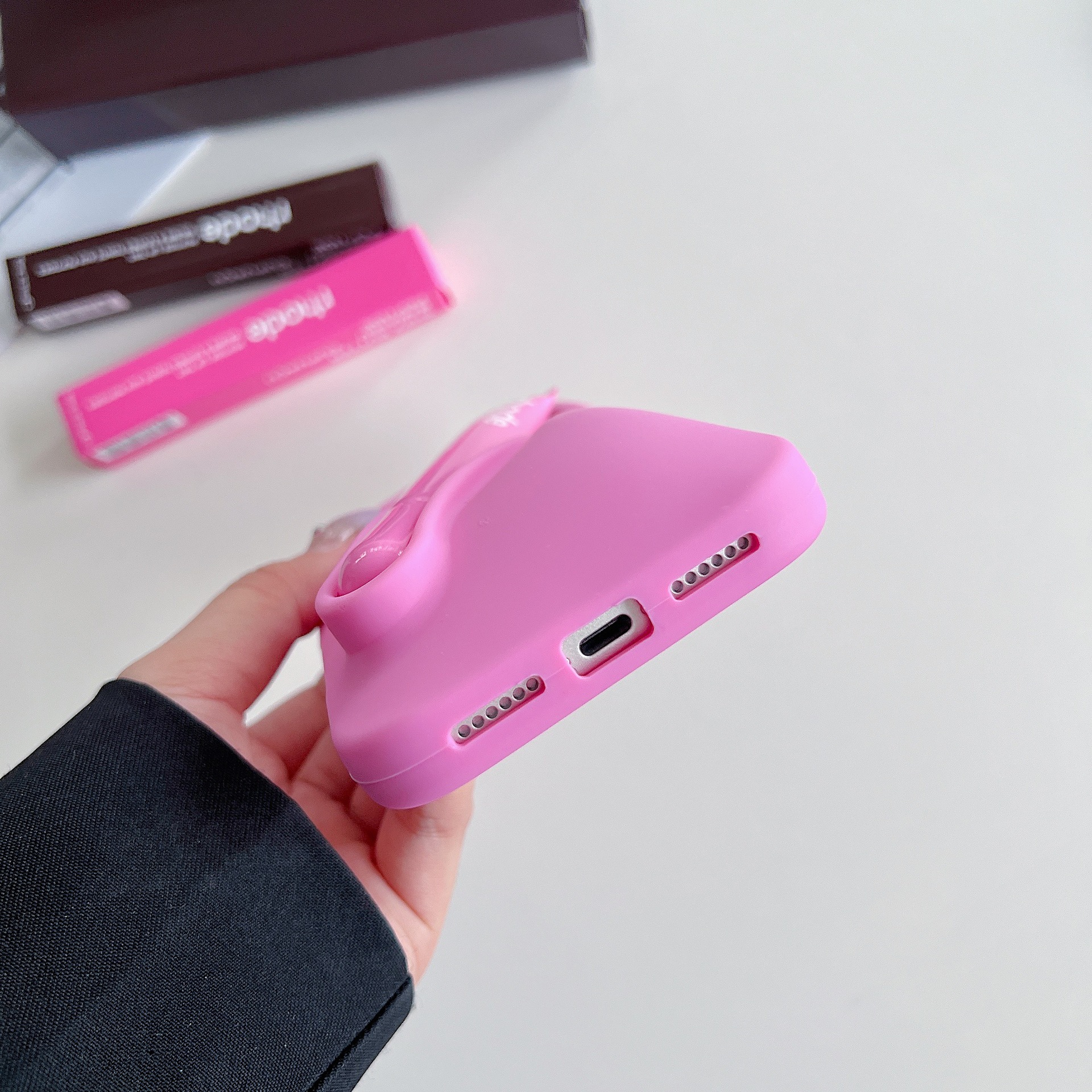 Cover telefono in silicone per 17 pro max anti-impronta gloss_voghion.com