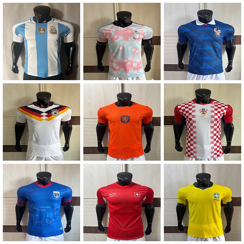 Camiseta de la Copa del Mundo 2026 Argentina España Holanda Camiseta de la Copa del Mundo 2026