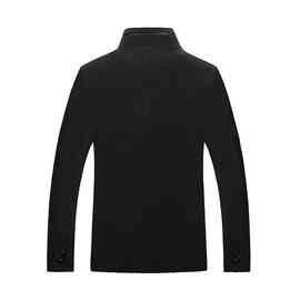 SENDMR丨2021新款男士高端外套秋季新款夹克中长款薄款立领中山装