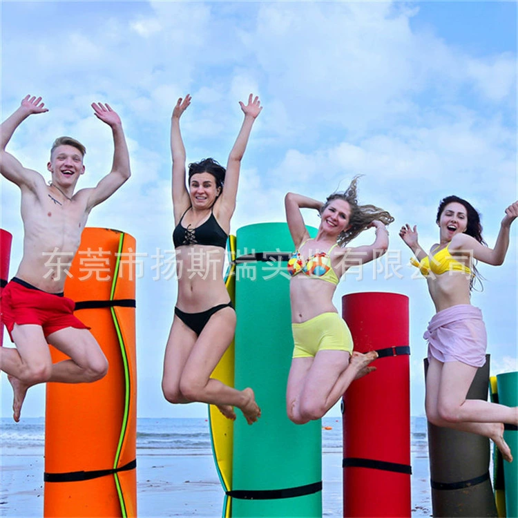 Цветное водное плавающее одеяло Плавательный спортивный плавающий коврик Волшебное одеяло для серфинга Детская плавающая кровать Морской отдых Плавучий мост Раздвижное одеяло для соревнований