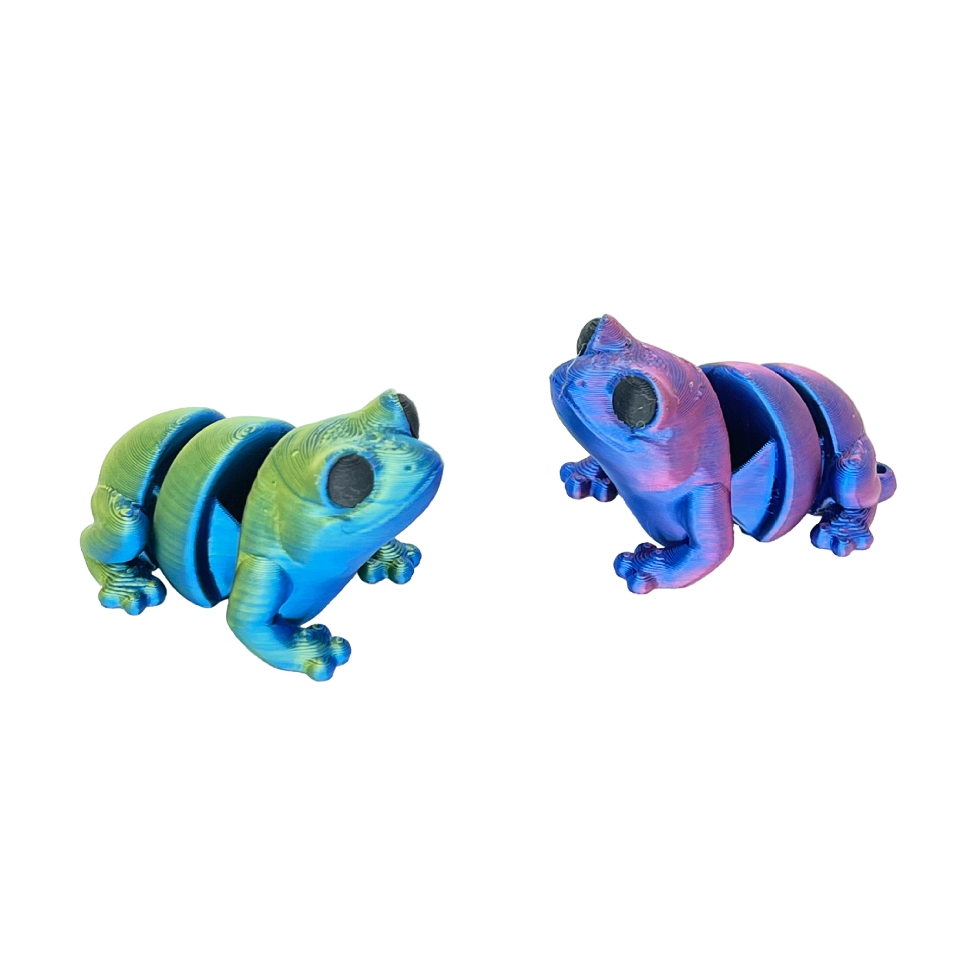 Xiaoke модные 3D печатные маленькие лягушки суставы подвижные украшения Интернет-знаменитости креативные подарки декоративные украшения оптом