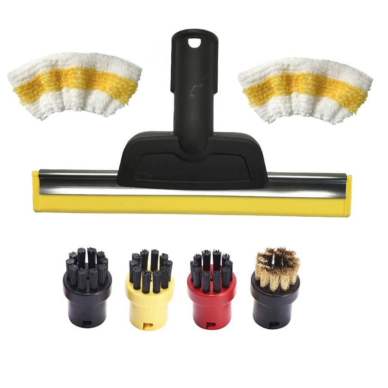 Yellow Silicone Glass Scraper Ketch Mirror Cleaning Nozzle Blade Accessories Suitable for Karcher Kach SC Series