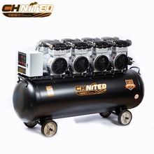 圣音无油空压机1100瓦小型高压气泵静音喷漆压缩机便携式高压便携