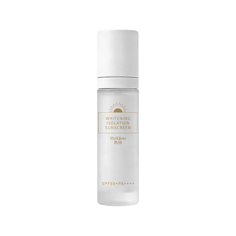 Loción Protectora Solar Aclarante e Aislante SPF50+ Protección Solar Blanqueamiento para Cara