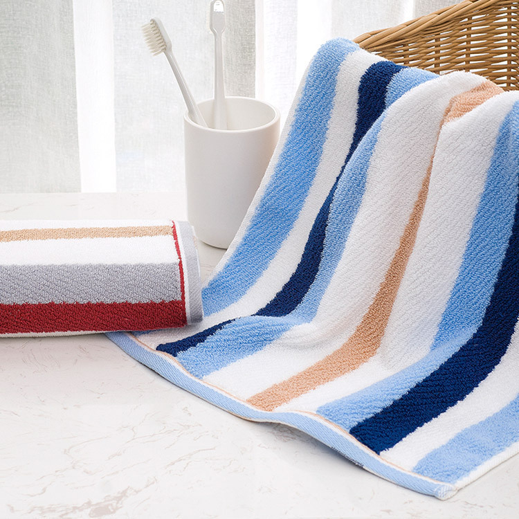 Free Shipping Jialiya Thickeneded Household Towel Colorfulful Stripesd Skin-Friendly Soft Absorbent Adult Bath Towel Wholesale 7115 Free Shipping Jialiya Thickeneded Household Towel Colorfulful Stripesd Skin-Friendly Soft Absorbent Adult Bath Towel Wholesale 7115
