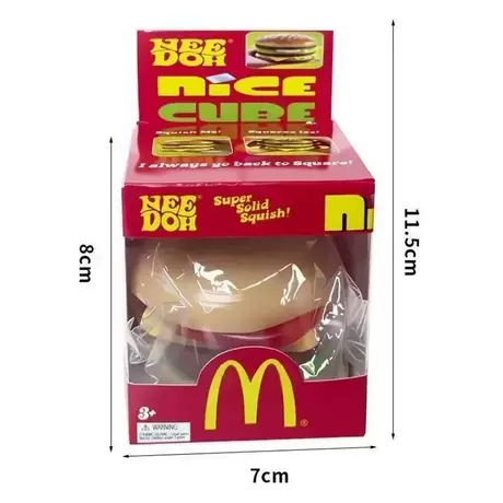 【mcdonald's burger】color box packaging