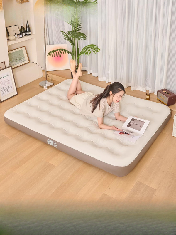 Explorer Inflatable Mattress for Floor Sleeping, New Outdoor Tent Air Mattress, Camping Sleeping Pad, Home Single Folding Bed