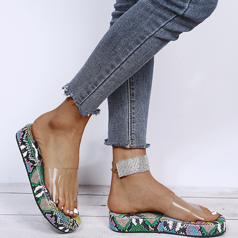 fashion snake print sandals wholesale women s clothing Nihaostyles NSJJX67775