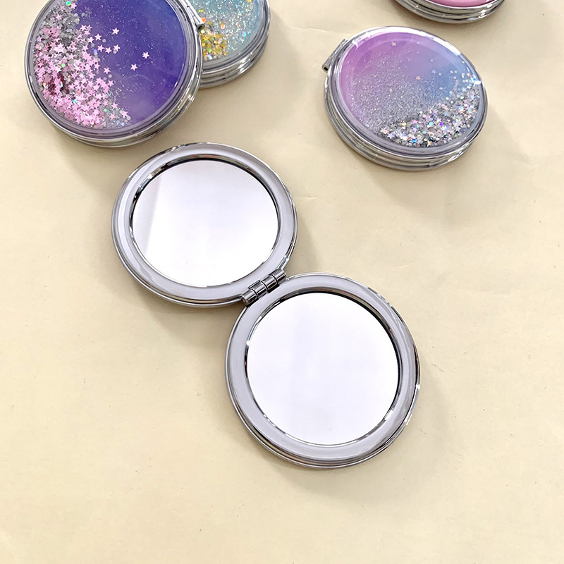 圆形星空流沙镜