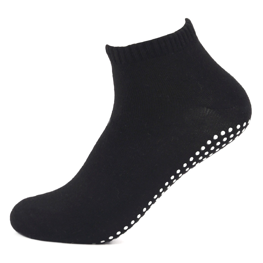 Factory Direct Supply of Dotted Yoga Socks, Polyester-Cotton Non-Slip Cross-Border Men's Socks, Early Education Men's Non-Slip Sports Socks